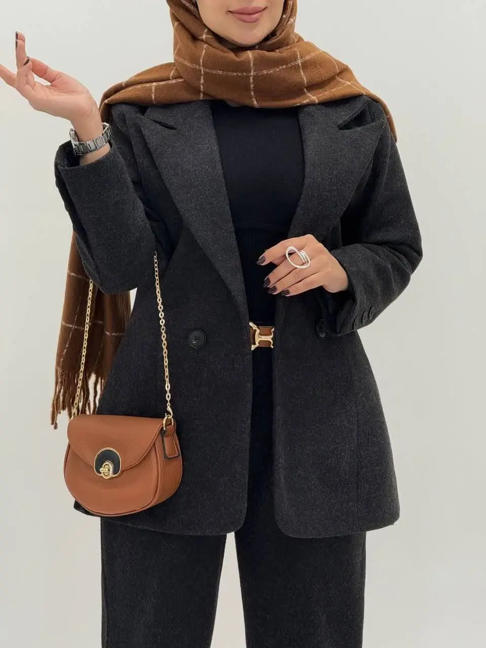 3596-پالتو فوتر ماهک